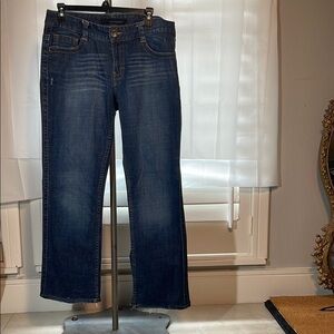 Calvin Klein Women's Blue Jeans Denim